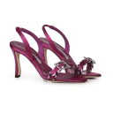 Manolo Blahnik Dame Sko Rosa 38 1/2 EU,