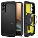 Spigen Tough Armor MagSafe Mobildeksel for Samsung Galaxy S25 Edge - Svart