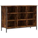 vidaXL Skoskap r?kt eik 100x35x70 cm konstruert tre