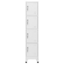 vidaXL Garderobeskap med 4 rom 38x45x180 cm