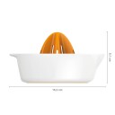 Fiskars Funcsjonal Form juicepresse oransje-hvit