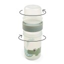 Done By Deer To Go 2-Way Snack Container L Croco