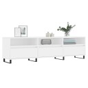 vidaXL TV-benk hvit 150x30x44,5 cm konstruert tre 8720845875275