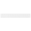  Gardiner med gardiner Blomster Hvit 1200 x 120 cm Polyester