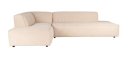 Zuiver Fat Freddy Rib Sofa Venstre natur
