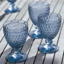 Villeroy & Boch Boston Vannglass m/stett Blå 41 cl
