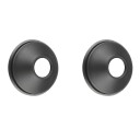 Altech Reservedel: Dekkskive 76-80mm Flat/høy Krom / 80mm Høy