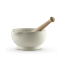 Milton Brook - Morter og pistill 15 cm hvit