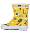Aigle Gummistøvler   AI Baby Flash Lek2   Dyr   Aigle   20   Gummistøvler Brun Grønn Gul