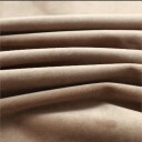vidaXL Lystette gardiner med ringer 2 stk fløyel beige 140x245 cm