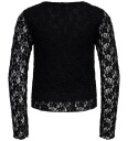 Kids Only Kogleika Ls Lace Top Jrs Noos   Black   146 152
