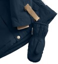 MINI A TURE Matcordt Fleece Lined Mittens   Navy   18/24M