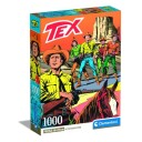 Clementoni Compact Puslespill 1000 Brikker Tex