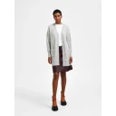 Selected Femme Dame Strikkevarer Grå XL