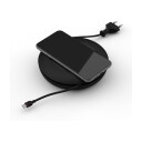 Unisynk 75W USB-C lader til bærbar PC med 10W Qi-trådløs ladeplate