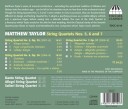 Salieri String Quartet Matthew Taylor  String Quartets Nos 5 6 & 7  CD