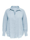ONLY Carmakoma Carzazima L/S Loose Shirt Wvn Noos   Blue   46