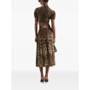 Dolce & Gabbana Dame Skjørt Brun M,