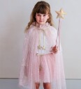 Mimi & Lula Cape Starry Tulle Princess ROSE One Size