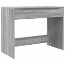 vidaXL Skrivebord med skuff Grå Sonoma 100 x 50 x 78 cm Konstruert tre