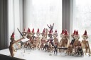 Ape mini mørkbeiset eik