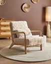 Lenestol Skovde - Lys beige