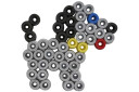 HAMA Maxi beads 3000pcs + 4 plates in bucket 388806