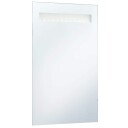 vidaXL LED-veggspeil til bad 60x100 cm