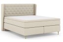 Select No 6 Komplett Sengepakke 180x200 Fast/Medium Watergel - Beige/Gullben