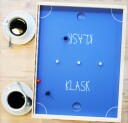 Competo KLASK Brettspill for 2 Spillere – Morsomt Familiebrettspill på Norsk og Engelsk