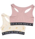 The New Topper   2 pack   TnDet nye   White Swan Lemon AOP   The New   11 12 år (146 152)   Undertøy Gul Rosa