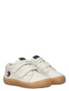 Tommy Hilfiger Mid Cut Velcro Sneaker Nude   Cream   24