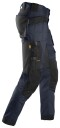 Snickers Workwear 6241 AllroundWork Arbeidsbukse marineblå, stretch Marineblå, Klær