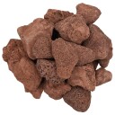 Vidaxl Lavasteiner 10 kg Rød 5-8 cm