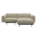 Muuto In Situ 2 seters modulsofa Konfig 4   Ecriture240/Svart
