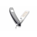 DOVO Straight Razor 5/8" Black Ebony, Astrale