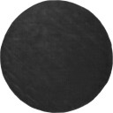 Rundt teppe   Recycled PET with viscose look svart Størrelse: Ø 200 cm
