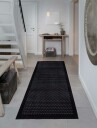 tica copenhagen Dots entréteppe Black, 90 x 200 cm
