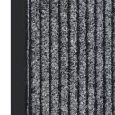 vidaXL Dørmatte stripet grå 80x120 cm