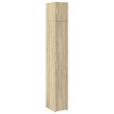  Smalt oppbevaringsskap sonoma eik 30x42,5x225 cm konstruert tre