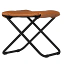 Fiam Chico fotpall cognac leather