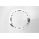 MEPAzero betjeningsplate, 2-delt, hvitt glass, utenpåliggende/planum white