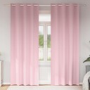  Gardiner med gardiner 2 pcs Baby rosa Polyester