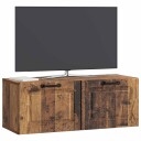  Vegghengt TV skap Gammelt tre 78,5 x 31 x 30 cm Konstruert tre