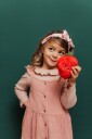 Teddykompaniet Teddy Fruits Jordgubbe RED 12  cm