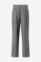 Gina Tricot Confident Herringbone Trousers Dameklær Grå