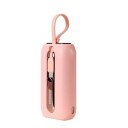 Joyroom JR-L012 10000mAh Rosa Powerbank med USB-C og Lightning