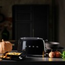 Smeg 50's Style Brødrister 2 Skiver Sort TSF01BLEU