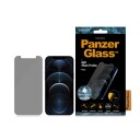 PanzerGlass iPhone 12 Pro Max AntiBacterial Standard Fit Skjermbeskytter - Privacy Glass - Gjennomsiktig