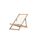 Venture Design Peachy loungestol Beige/natur Natur